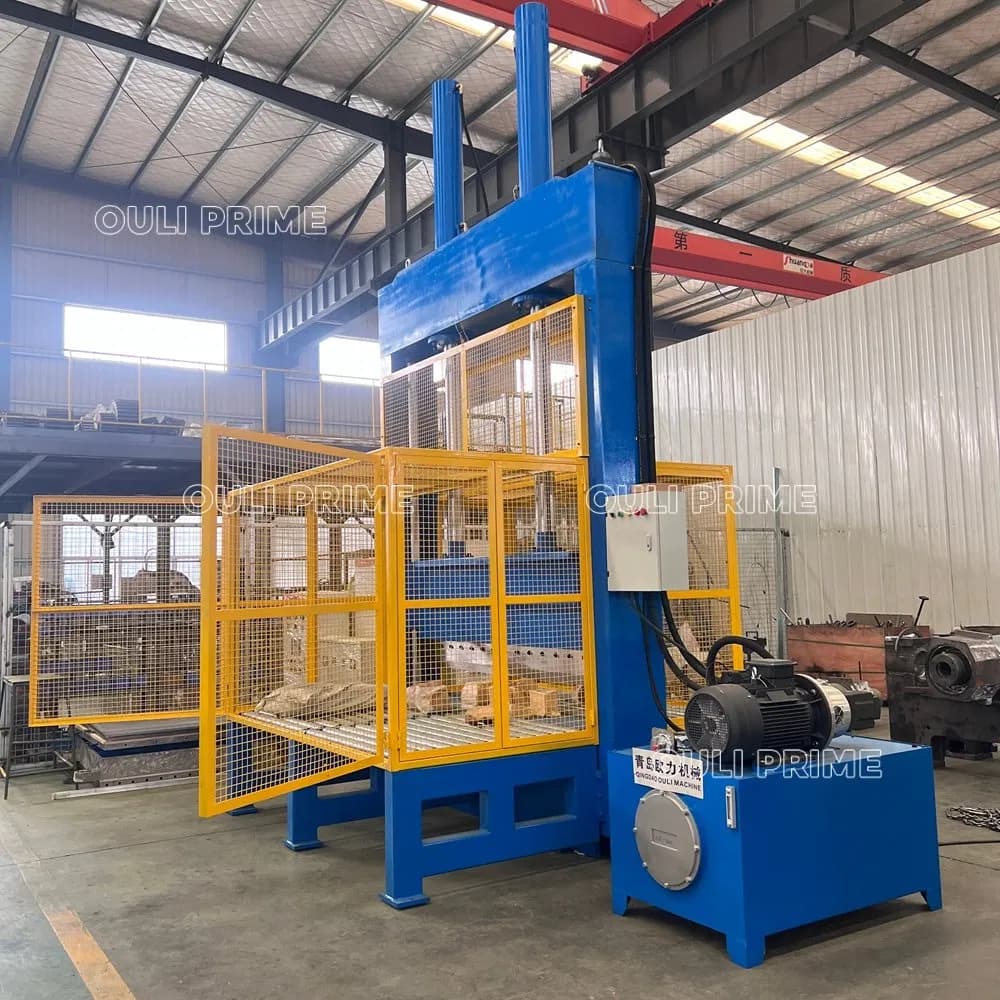 Automated Rubber Cutting Machine / Bale Cutter Machine Bale Cutter