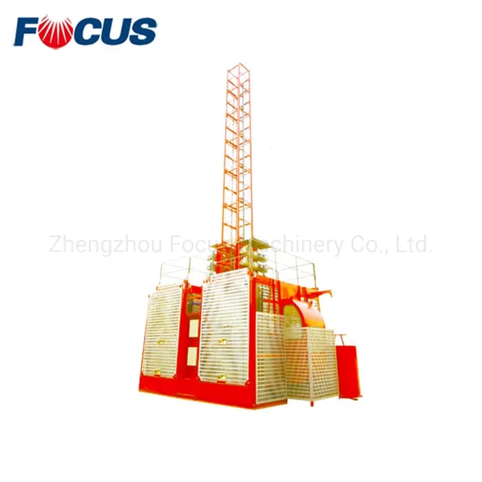 Sc200 Small Frequency Construction Hoist for Sale