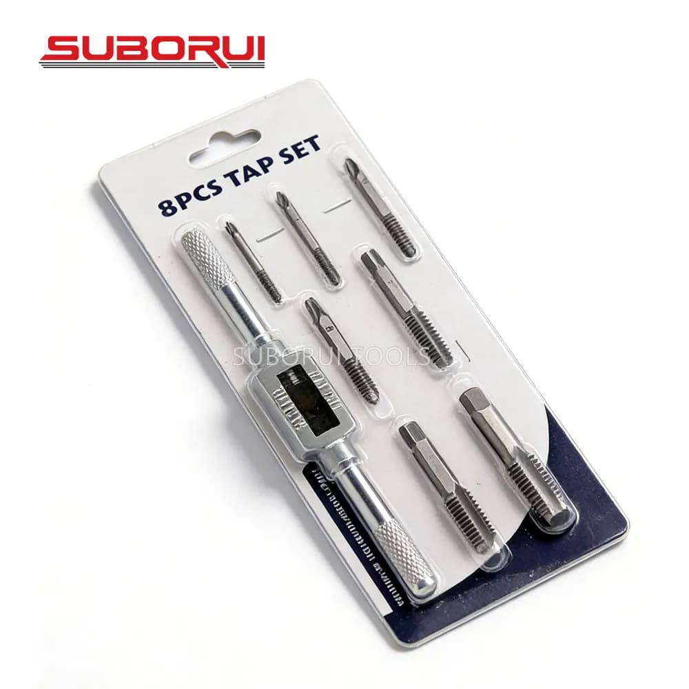 Premium Metric Tap Set M3-M12 with Durable Tap Wrench