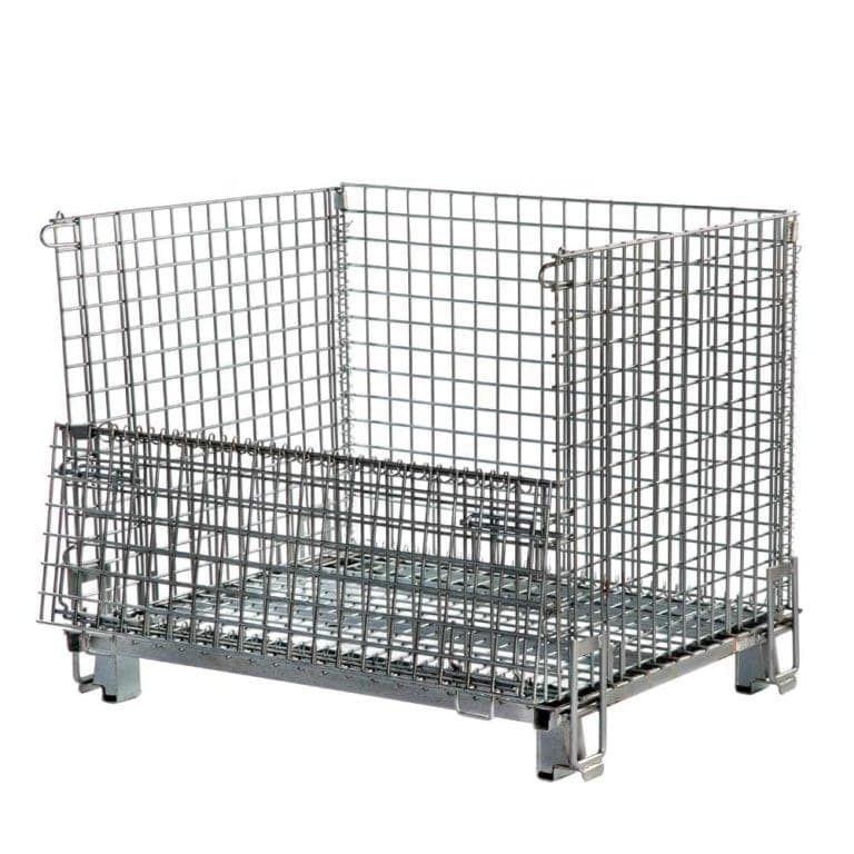 Heavy Duty Metal Storage Bin Large Metal Wire Mesh Storage Basket