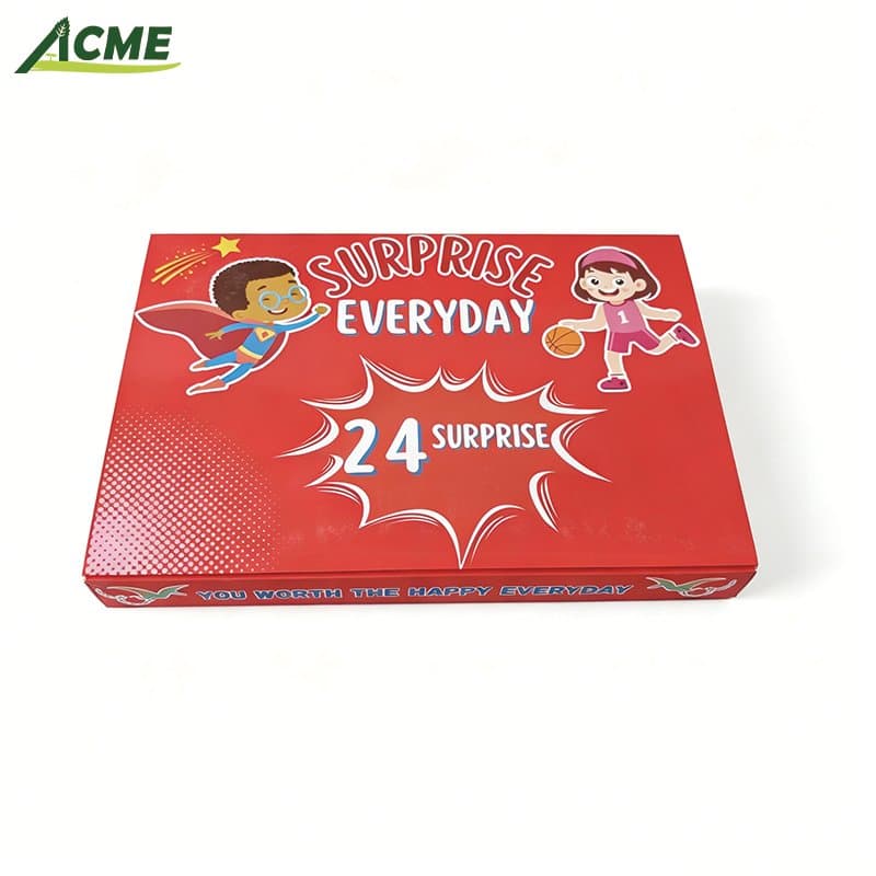 Cute Christmas Hair Accessory Advent Calendar Box
