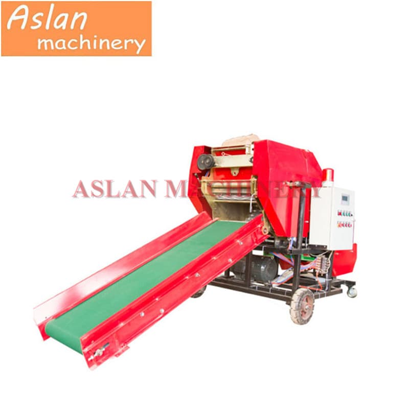 Wheat Grass Silage for Agriculture Use/ Silage Packing Machine/Automatic Round Silage Seaweed Wrapping Machine