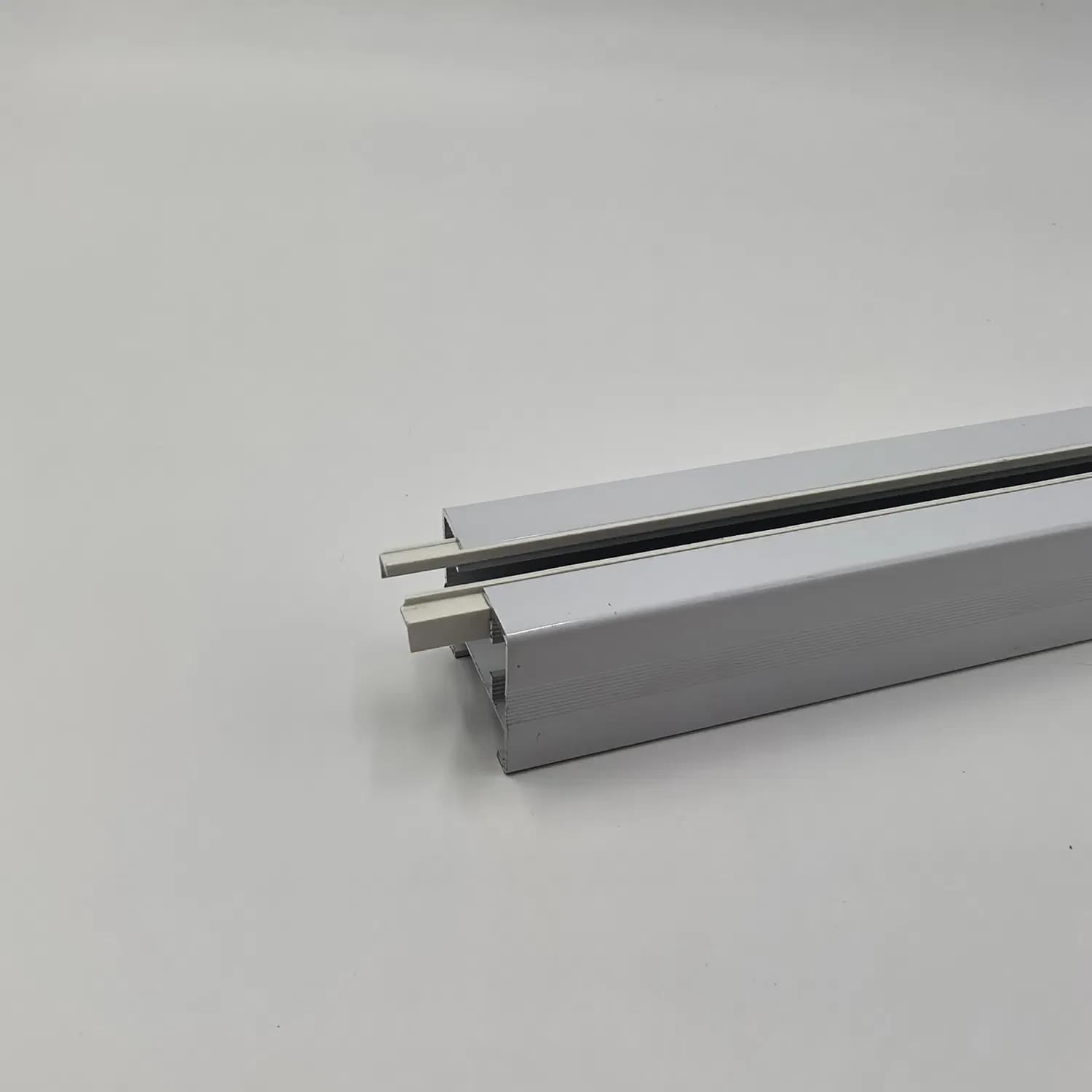 Anodized Aluminum Curtain Rail Lightweight Durable for Commercial Use