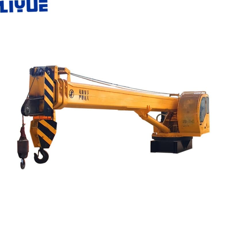 Heavy Capacity 5 Ton Slewing Free Marine Deck Crane with Good Price