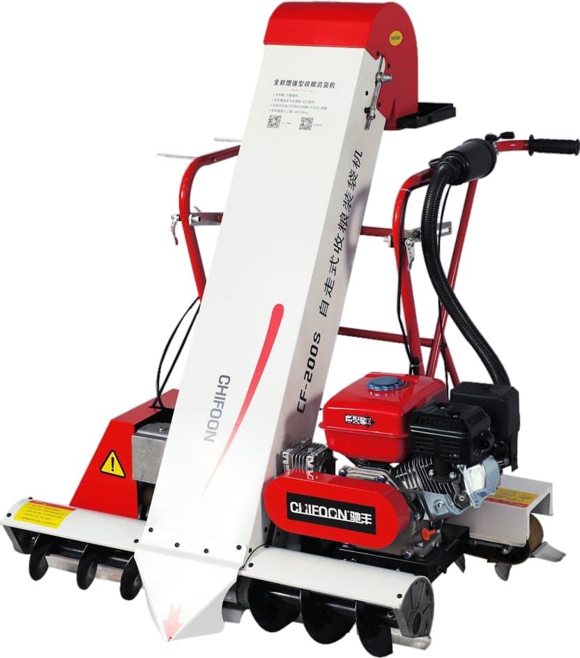 Self-Propelled Grain Bagging Machine with Dual Gear Speed