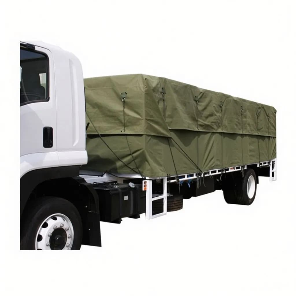 Eavy Duty Waterproof Waxed Fabric Cotton Canvas Tarp for Truck Cover
