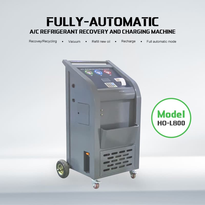 Hot Sale Portable Fully Automatic A/C Refrigerant Recovery and Charging Machine