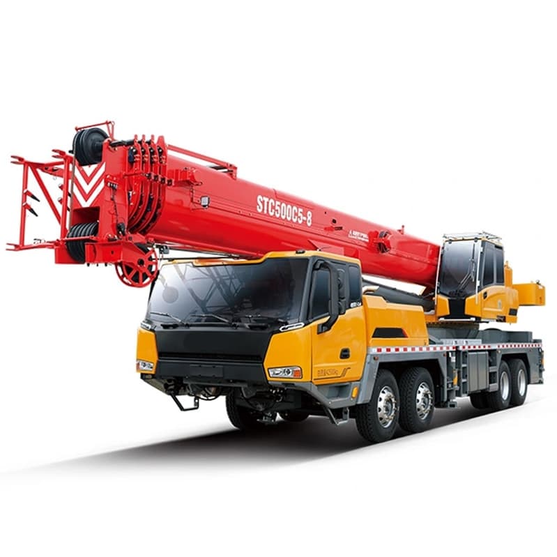 High Performance 50 Ton Stc500c5-8 Mobile Truck Crane for Construction Sites