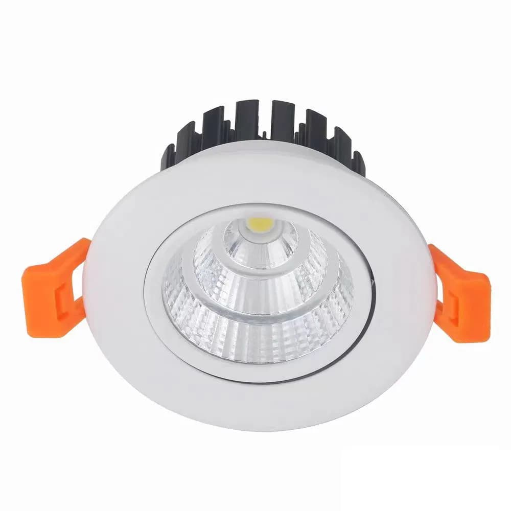 Versatile 7W 3-Inch LED Down Light with Directional Adjustment