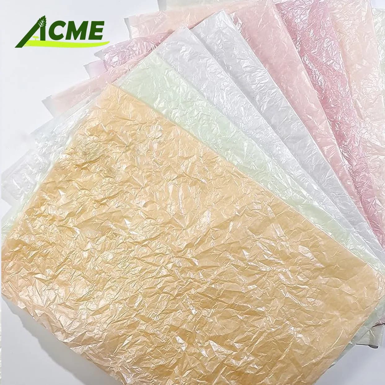 Specialty Waterproof PVC DIY Custom Flower Wrapping