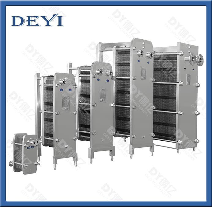 Stainless Steel Counter Flow Wort Chiller Plate and Frame Plate Heat Exchanger
