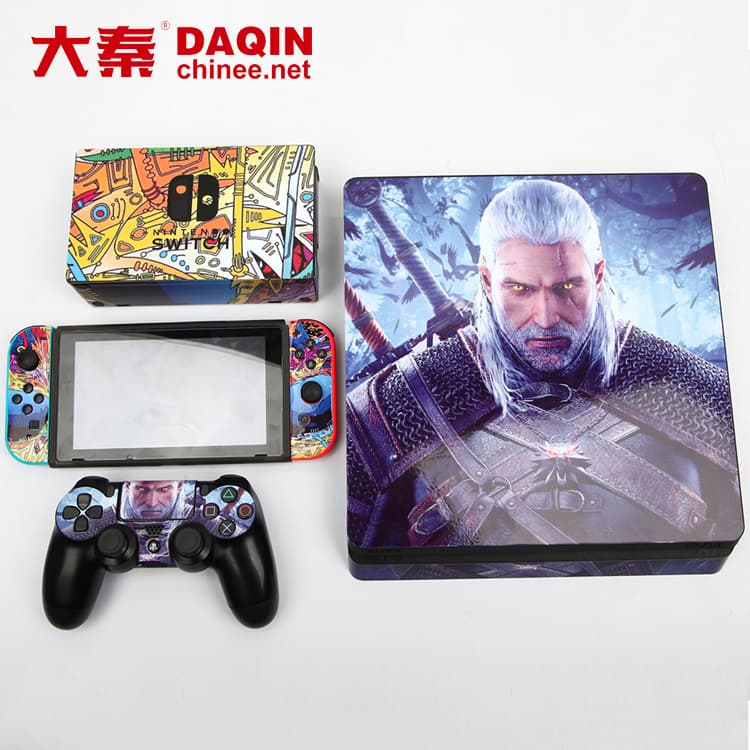 Sticker Custom Cartoon Scratch-Resistant Protective Consoles Skin Sticker Making Machine
