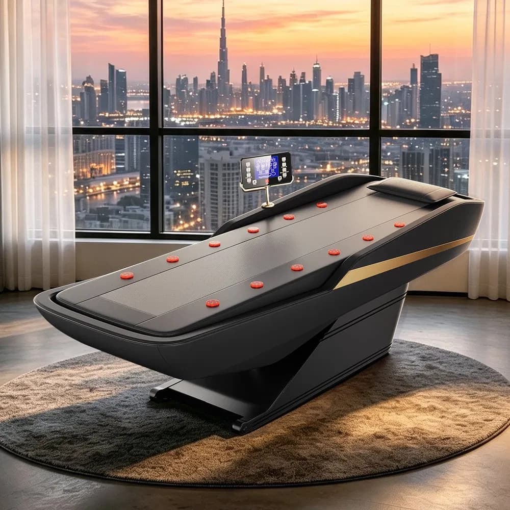 Jingtop Premium Electric Body Wenyu Massage Bed with Heated Massage