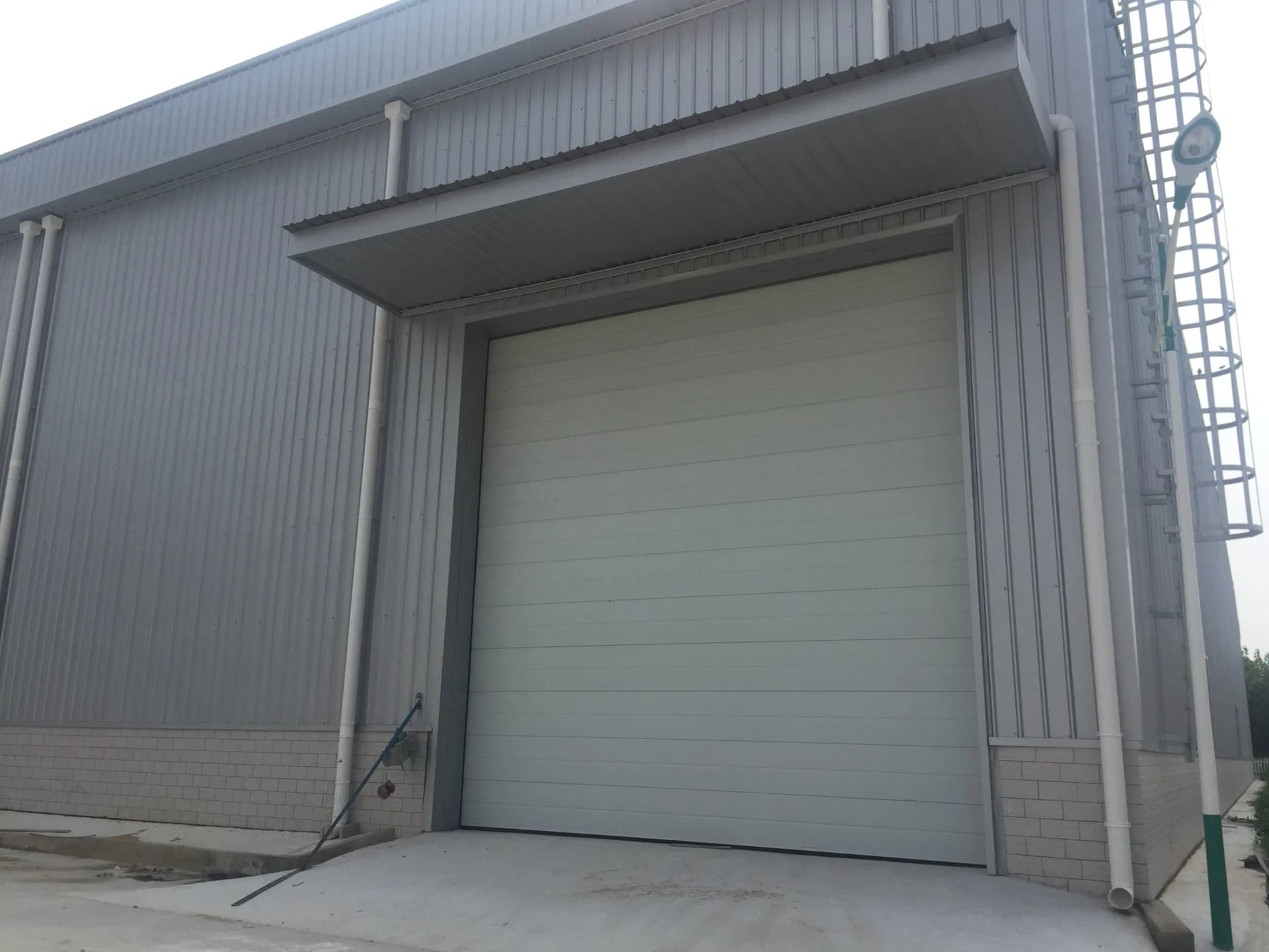 Wind-Resist Electric Rolling up Shutter for Prefab Warehouse Workshop