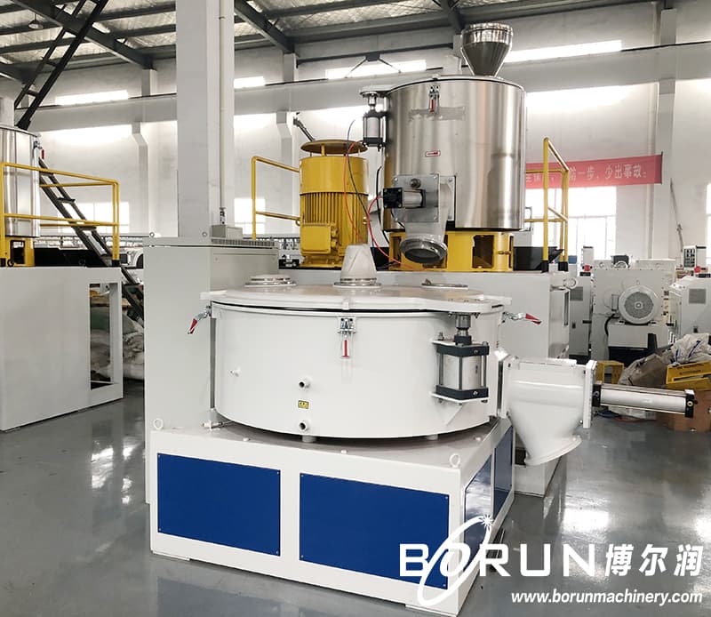High Speed PVC Plastic Mixing Machine / PVC Powder Mixer