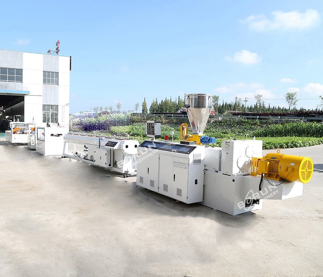 Top Quality PLC Control PVC Cable Tube Conduit Pipe Making Machine