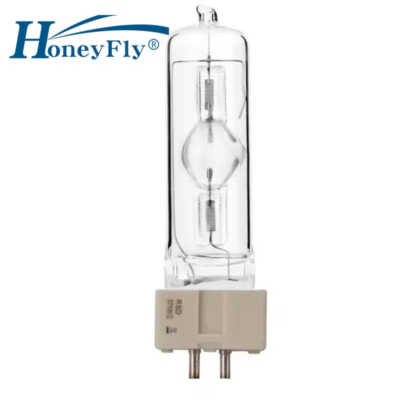 HoneyFly MSD 575W/2 Metal Halide Lamp GX9.5 95V 7200K MSR HSR Stage