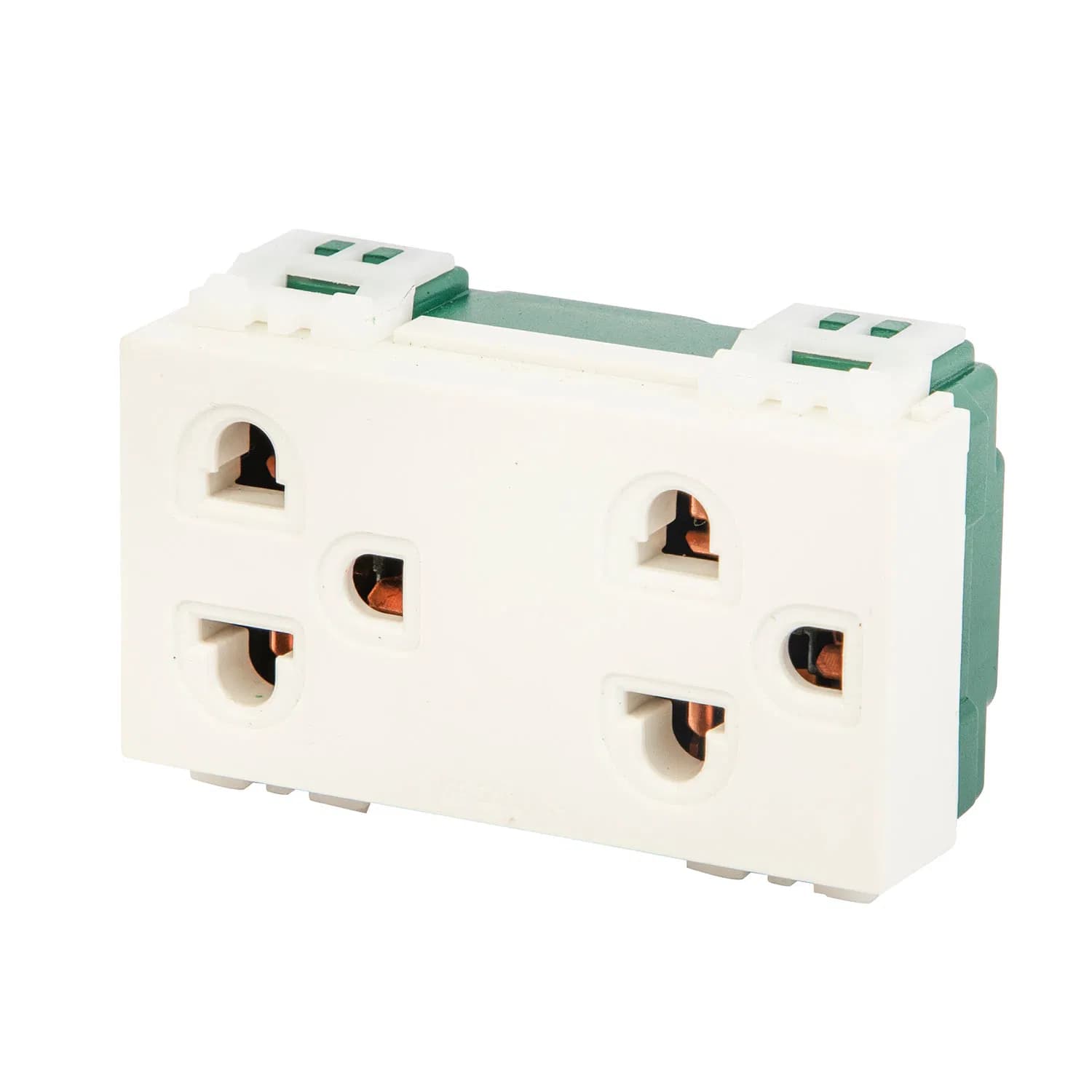 Wenzhou Manufacturer PC Electrical 16A Two Gang American Wall USA Socket