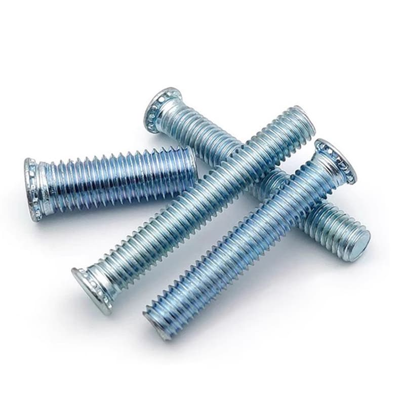 Stainless Steel Screw Self Clinching Studs Flush Head Fasteners for Automotive Industry