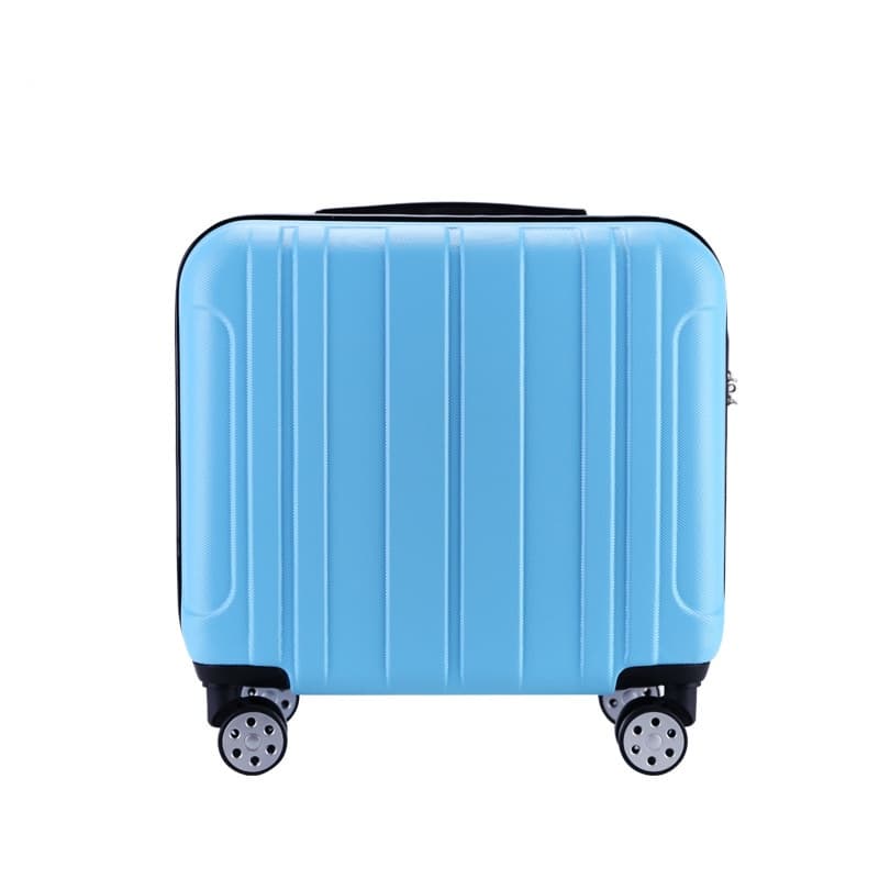 Customized Logo Colour Spinner 4 Wheels ABS PC Hard Shell Luggage with Children
