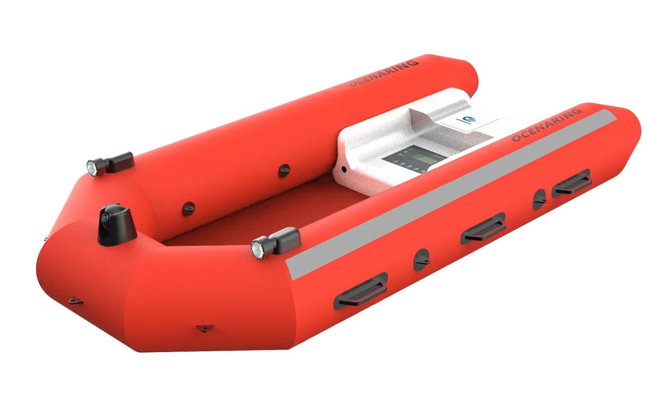 Wireless Auto Inflatable Lifeboat Lifesaving Equipment Marine Life Boat Freefall Lifeboat