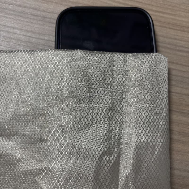 Emf Shielding 55% Silver Fiber Anti Radiation Conductive Fabric for Wallet