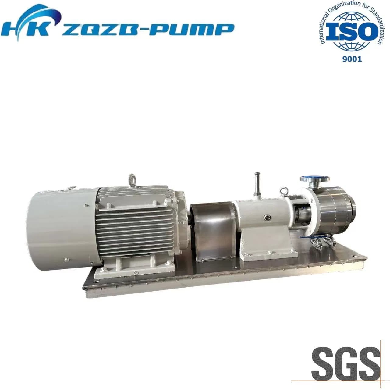 Helical Rotor Sanitary Water Pump: Yogurt Syrup High-Viscosity Safe Transfer