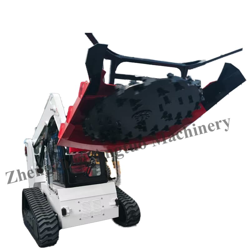 China Manufacturer Wheel Track Mini Skid Steer Loader Land Bush Clearing Machine