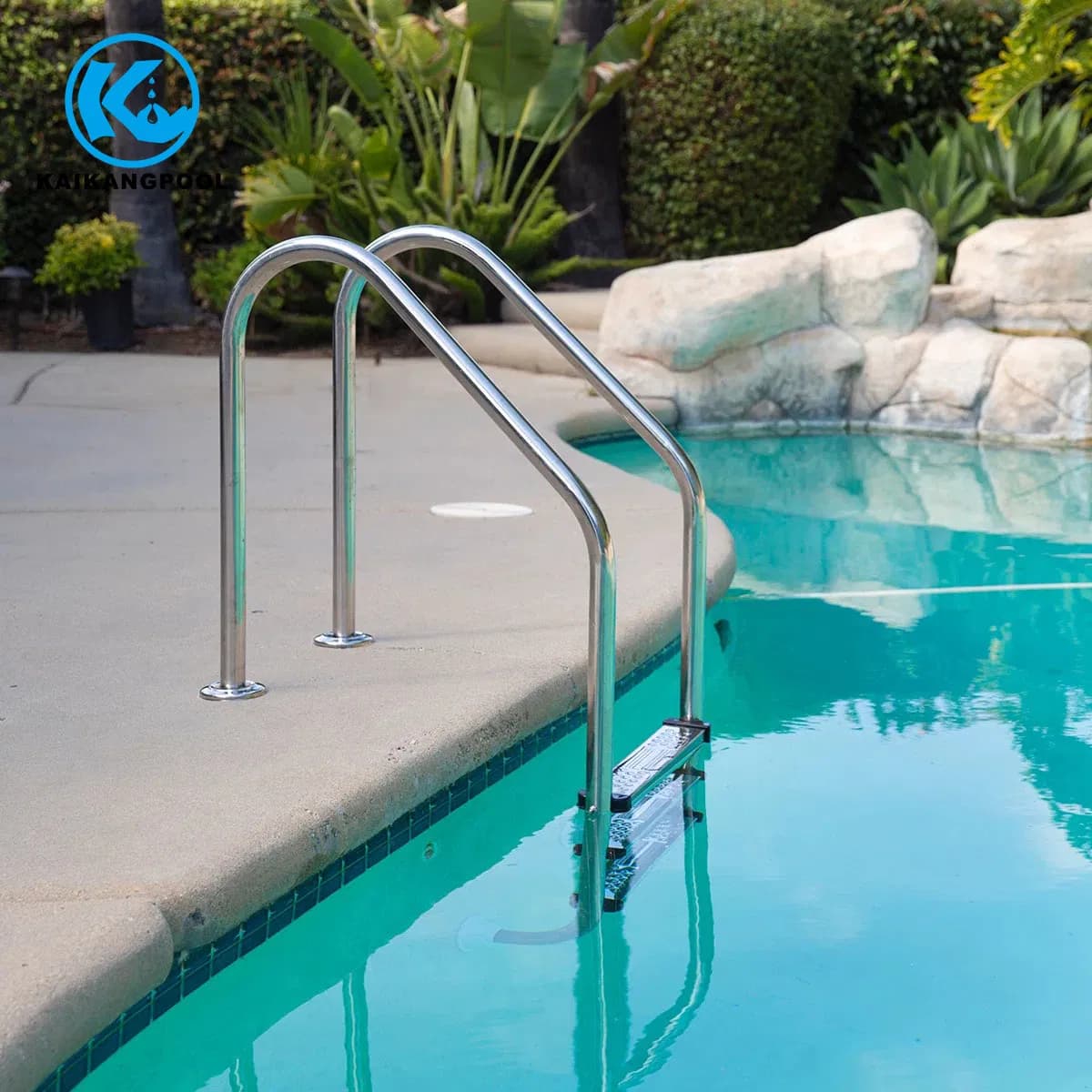 Marine Hardware Boat 316 Stainless Steel Straight 2/3/4 Step Ladder Pool Inboard Dock Swimming Ladder
