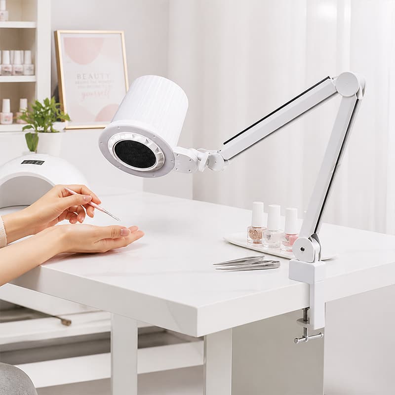 SPA Salon Equipment Manicure Supplies Powder Removing Machine Professional Vacuum Cleaner Nail Dust Collector for Pedicure