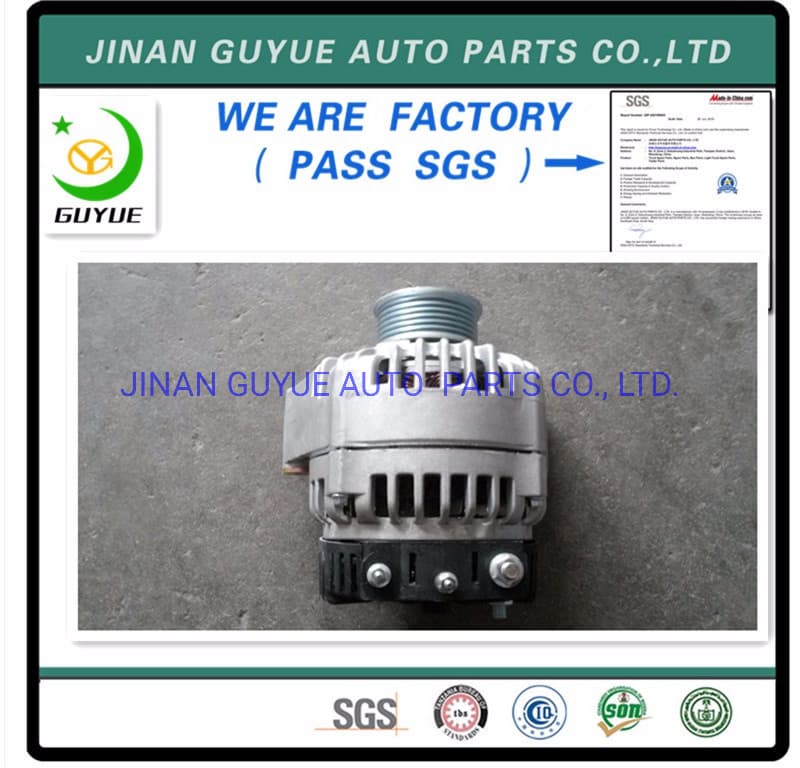 for Liugong Lonking Caterpillar Doosan Sany Machine Parts Alternator