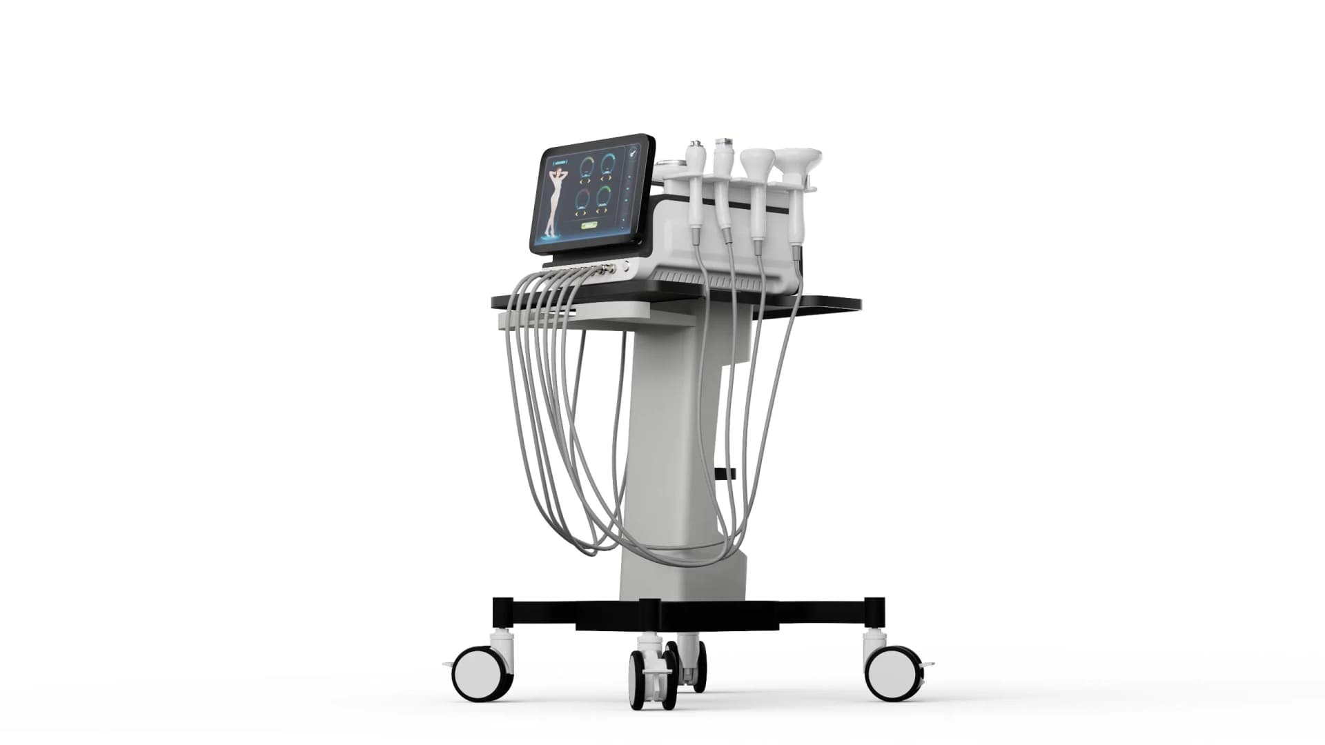 Multifunction Salon Use Skin Rejuvenation Ultrasound Body Salon Use 4D Cavitation RF Slimming Machine