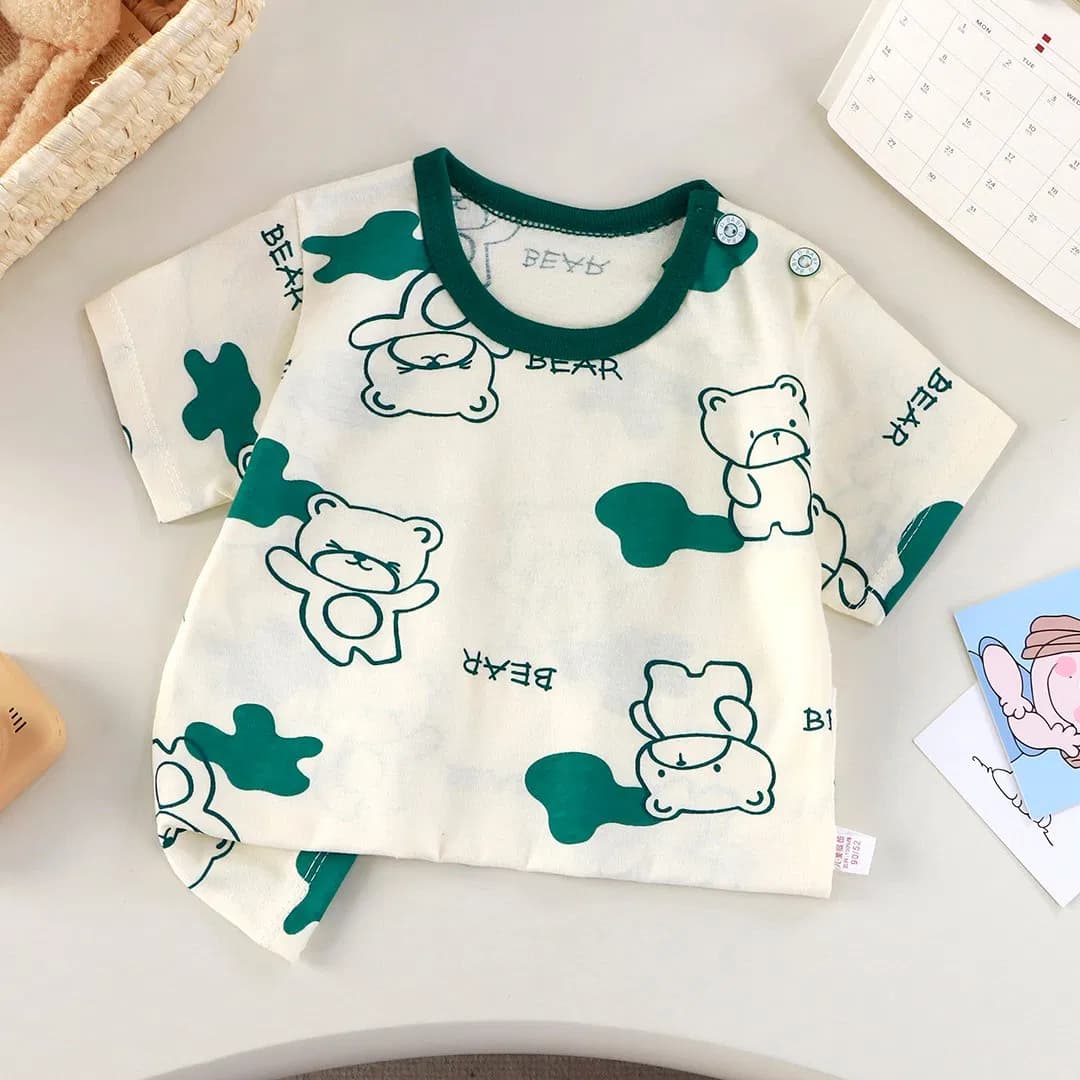 Wholesale Customised Kids Cotton T-Shirt - Street Style MOQ 50PCS