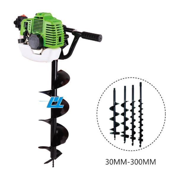 Professional 2 Stroke 49cc/52cc/60cc Gasoline Ground Drill/Post Hole Digger/Drilling Machine/Auger Bits