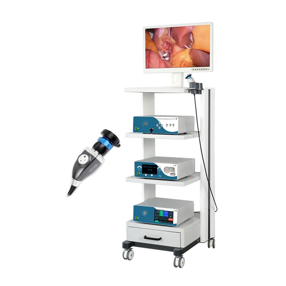 Full HD Endoscope Camera System Laparoscopic Equipment Tower for Gynecological Surgery