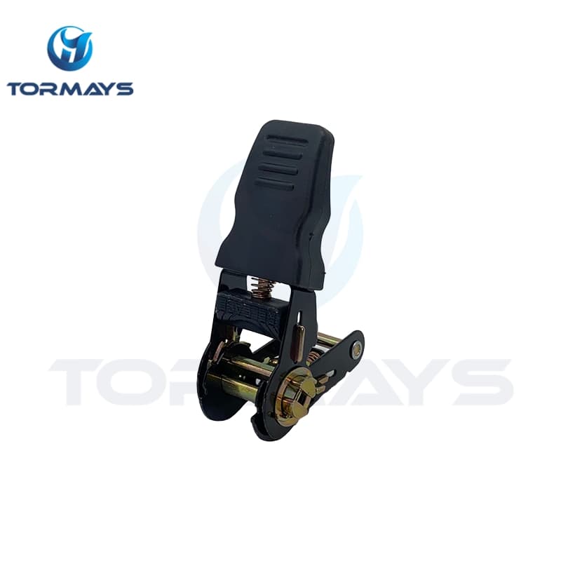 1"Cargo Lashing Rubber Handle Strap Ratchet Buckle Ratchet for Lashing Strap