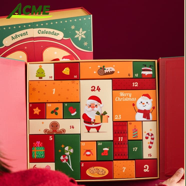 24 Drawers Christmas Advent Calendar Gift Box