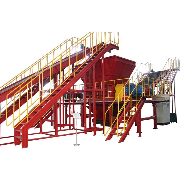 Two/Double/Twin Shaft Machine for Scrap Metal/Alluminum/Copper Recycling