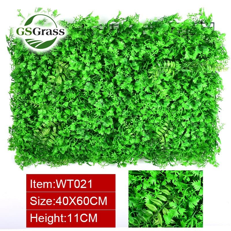 Customized Simulated Orchid, Synthetic Grass Wall for Indoor Outdoor Decoration, Sports Events