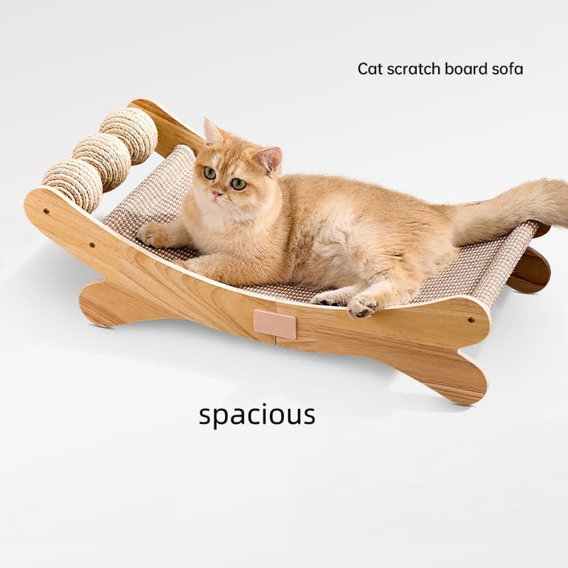 Lie Chair Cat Scratch Broad Pet Play Broad Sleep Bed Can Play Can Scratch and Grind Claws and Sleep