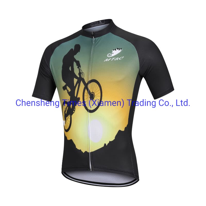 3D Printing Custom Quick Dry Cycling Jersey Wear Print Men's Sports Wear