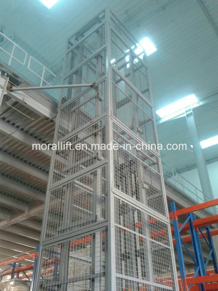 Hydraulic Chain Lifting Warehouse Cargo Elevator (SJD)