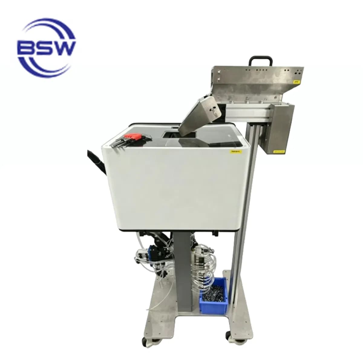 High Efficiency Screw Feeding Machine Automatic Air Blow Screw Feeder for Electronics Assembly