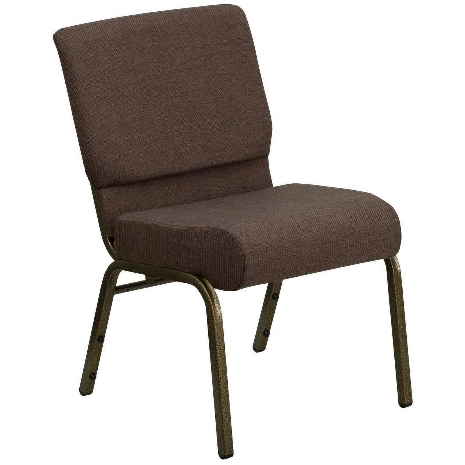 Modern Metal Church Chair Banquet Chairs with Linen Fabric for Auditorium Use