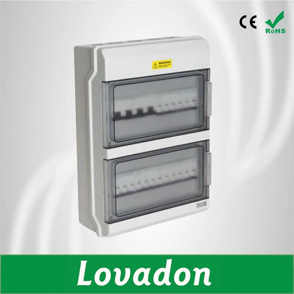 Outdoor Junction Box Electronic Box with Window 8 Way Distribution Box