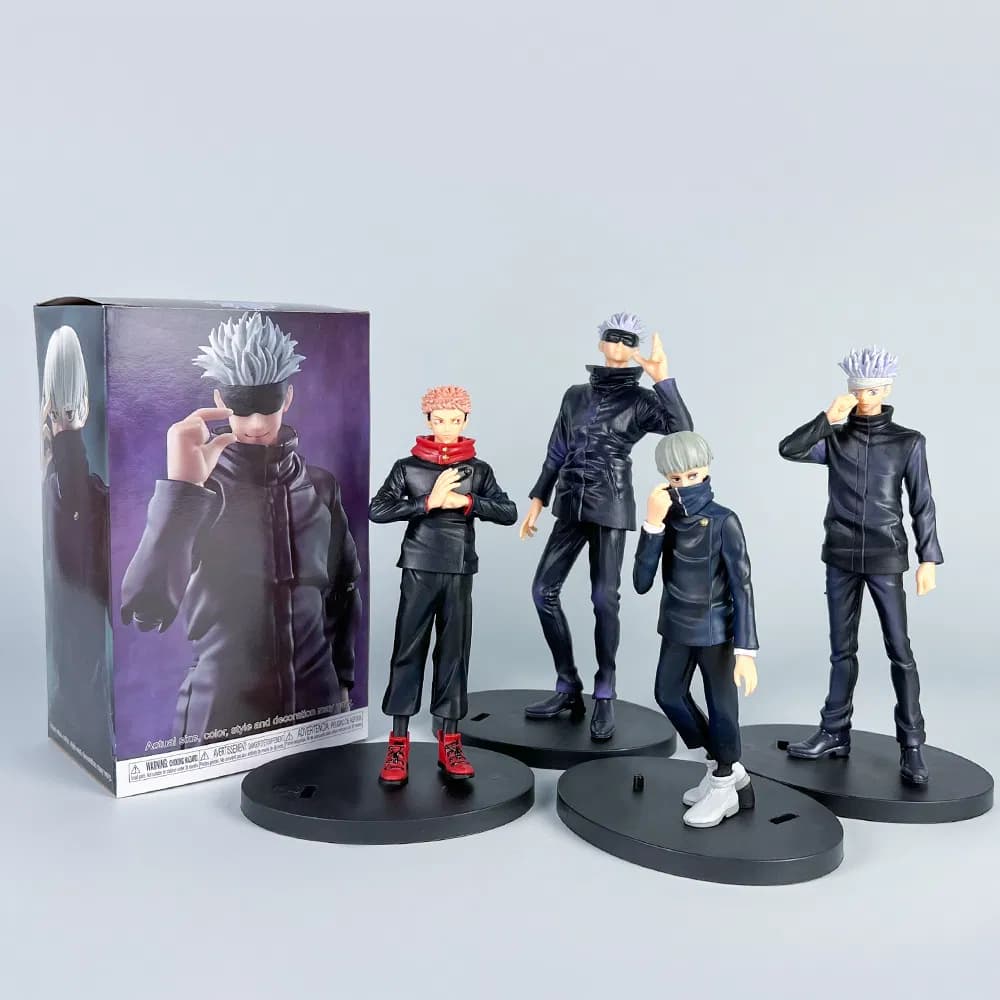 Jujutsu Kaisen Anime Figure Five-Enlightenment Standing Spell Master Model Ornaments