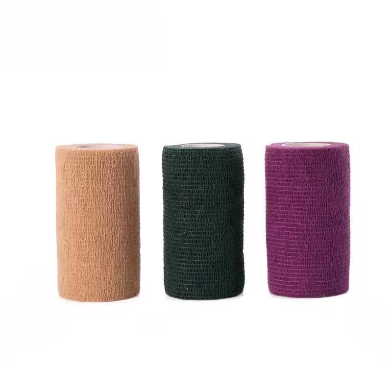 10cm Self Adhesive Animal Leg Hoof Cohesive Elastic Vet Wrap Horse Bandage