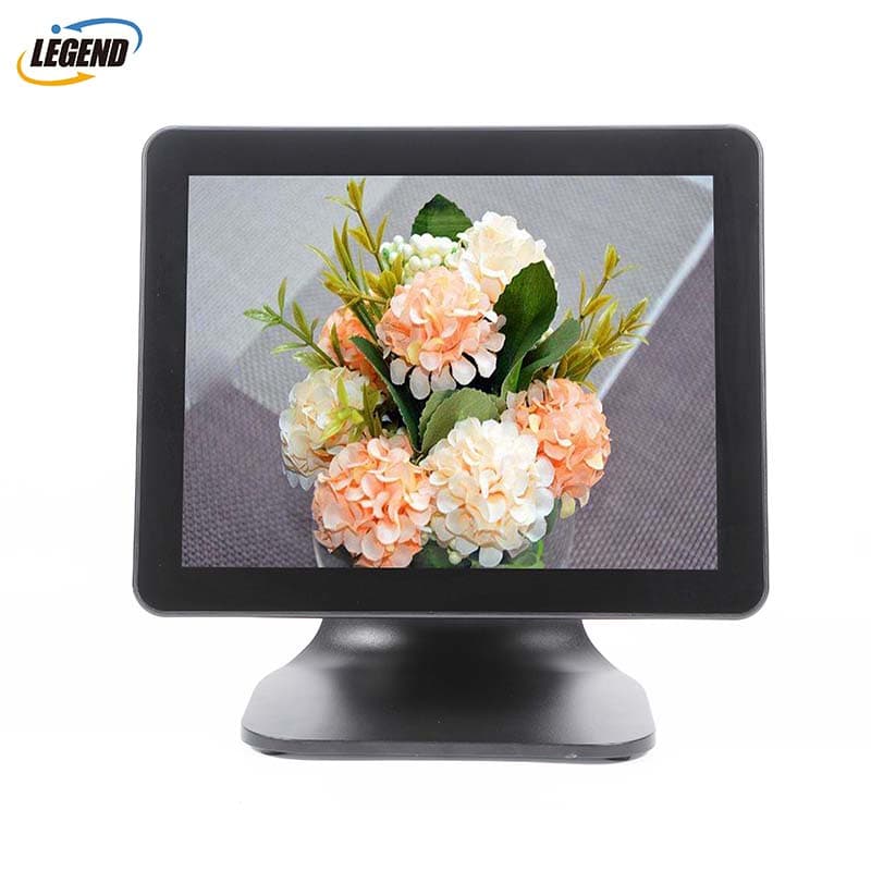 15" POS Desktop Computer Cash Till System Full Metal High-End Product 15"Touch Screen POS Monitor LCD All in One Cash Register for Supermarket