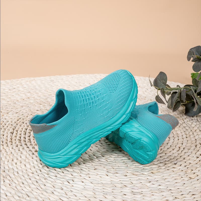 2025 Ready Ship Children Slip on Casual Shoes Flyknit Sock Shoes