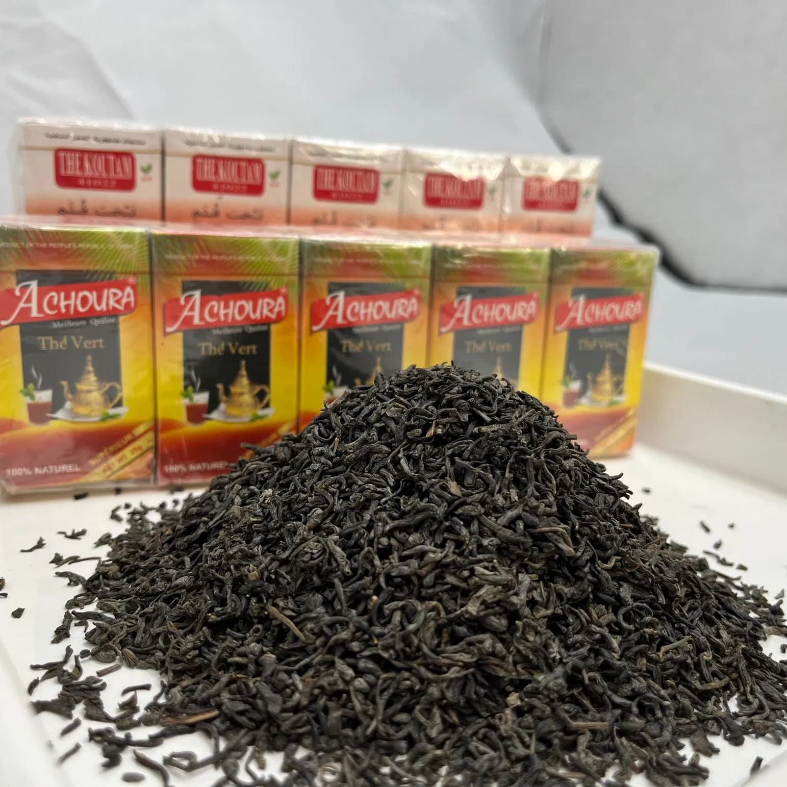 Best Quality Chunmee China Green Tea Zahra Brand in 25g Box West Africa 41022 Tea